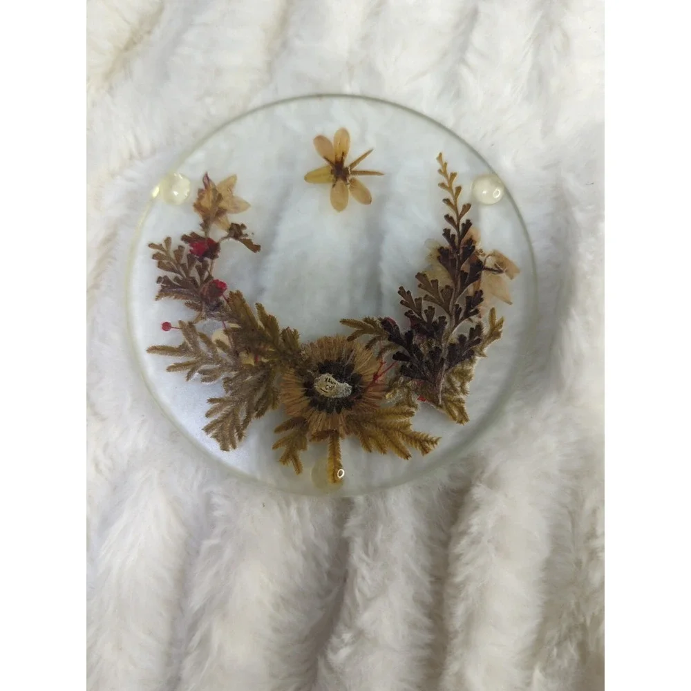Set Of‎ 8 Round Acrylic Coasters 4